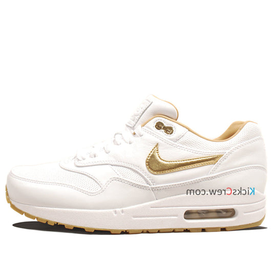 Nike Air Max 1 FB Woven White Metallic Gold 616315-102