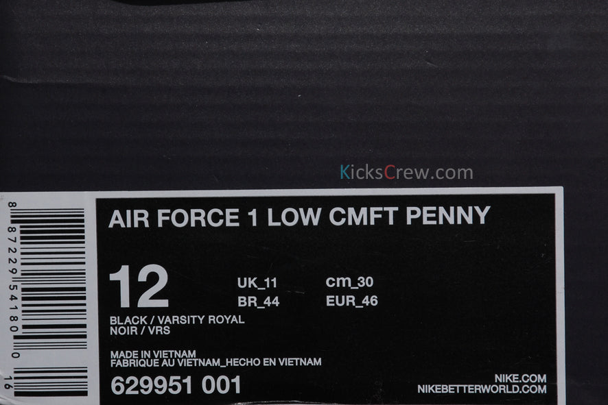 Nike Air Force 1 Low CMFT Penny 629951-001