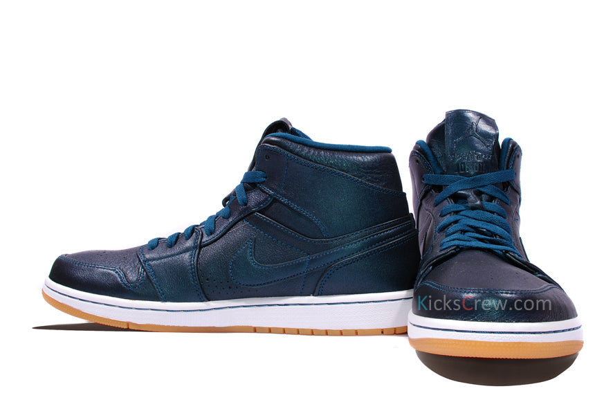 Air Jordan 1 Mid Nouveau Space Blue 649688-414