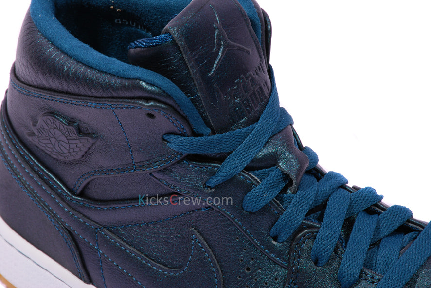 Air Jordan 1 Mid Nouveau Space Blue 649688-414