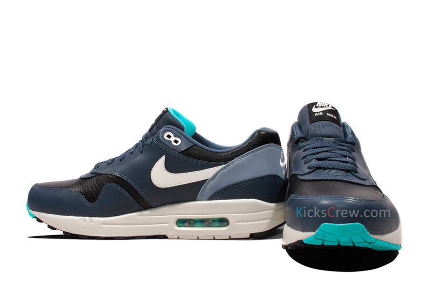 Nike Air Max 1 LTR Black Magnet Grey 654466-002