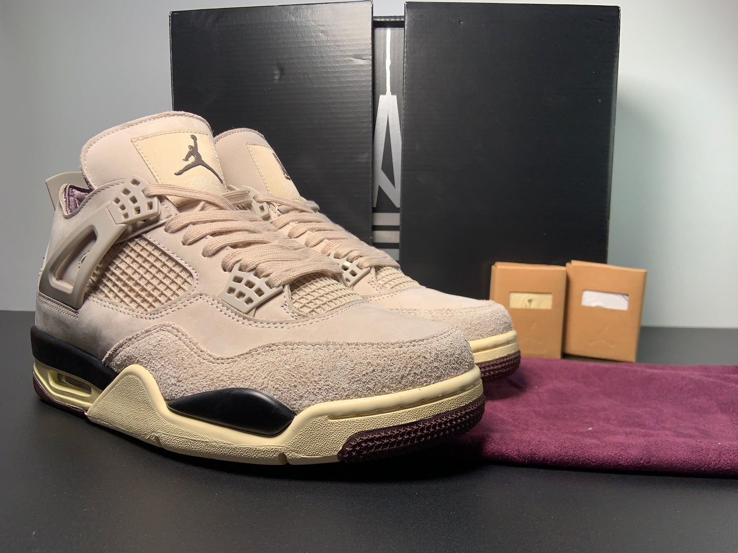 A Ma Maniére x Air Jordan 4 “Fossil Stone” FZ4810-200