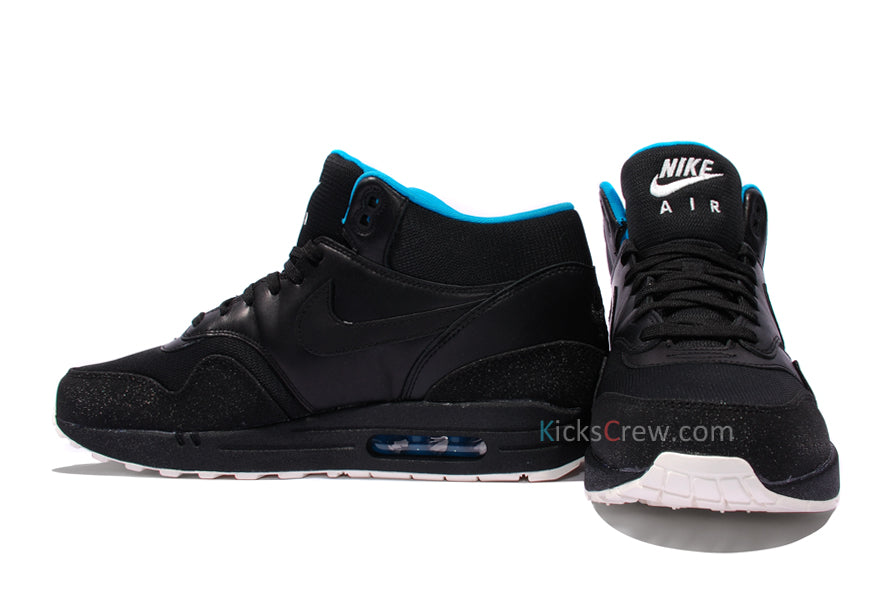 Nike Air Max 1 Mid FB Black Neo Turquoise 685192-002
