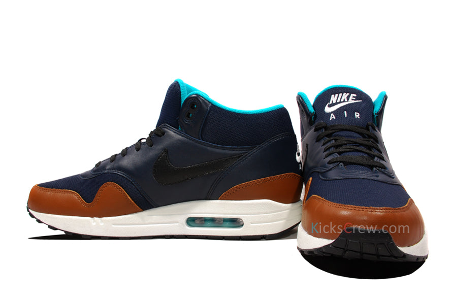 Nike Air Max 1 Mid FB Obsidian British Tan 685192-400