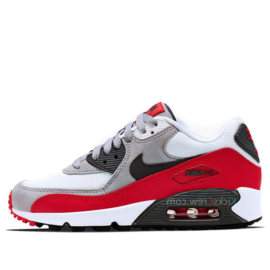 Nike Air Max 90 GS Wolf Grey Challenge Red 705499-003