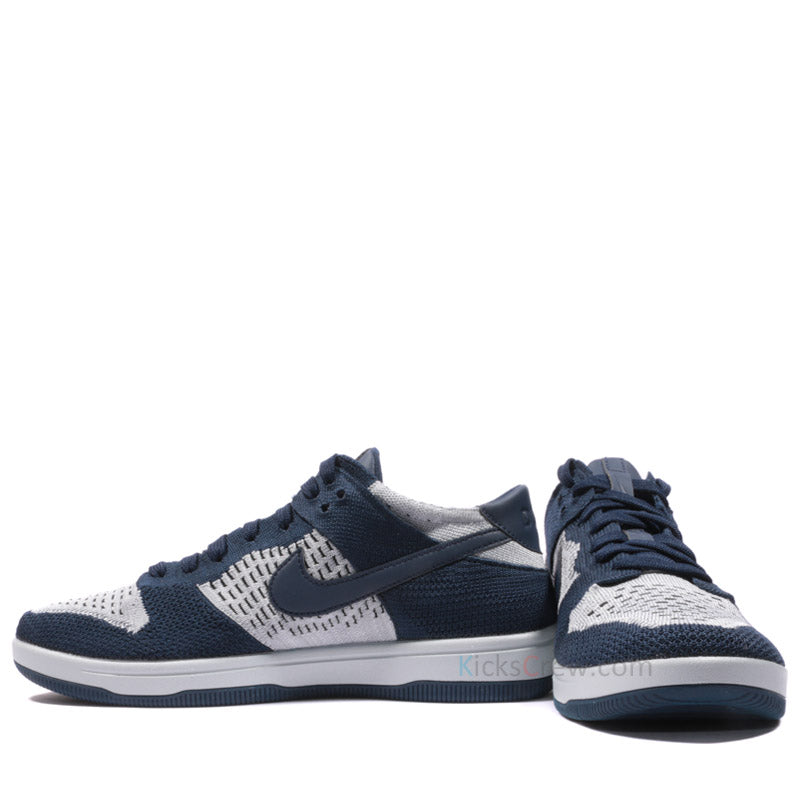 Nike Dunk Low Flyknit College Navy 917746-400