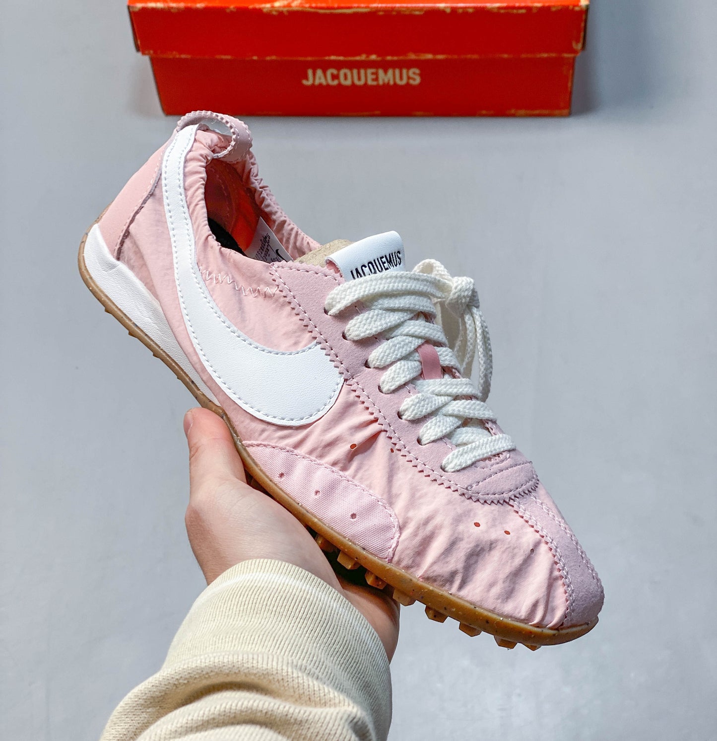 Jacquemus x Nike Moon Shoe Nike Pink White