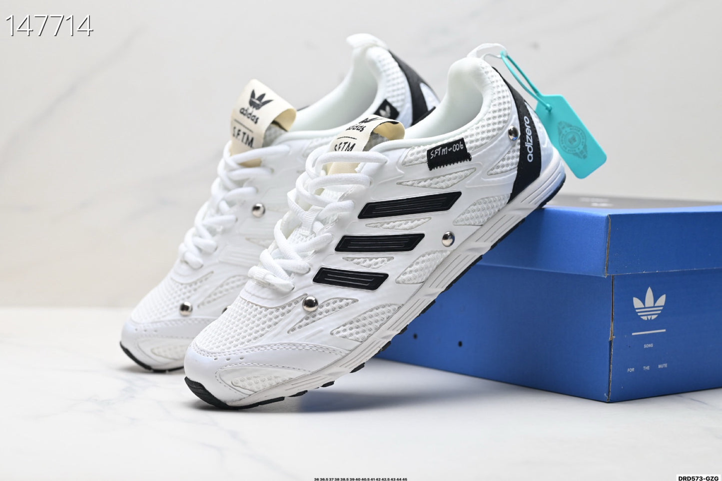 Song For The Mute x Adidas Originals Adizero PR Sftm White-Black HP3525