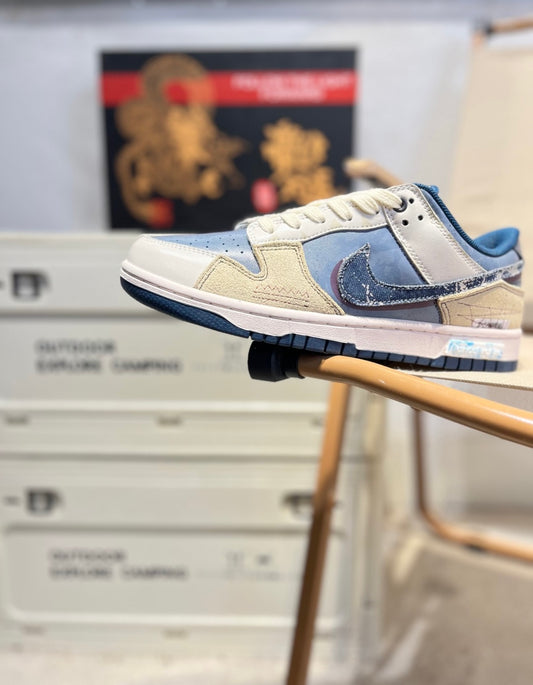 Nike SB Dunk Low "Panda Prank" Denim Swoosh Blue QS7021906