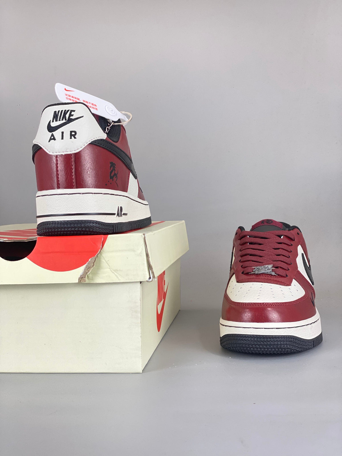 NIke Air Force 1 '07 Low  'Year of the Horse' Burgundy HF3148-102