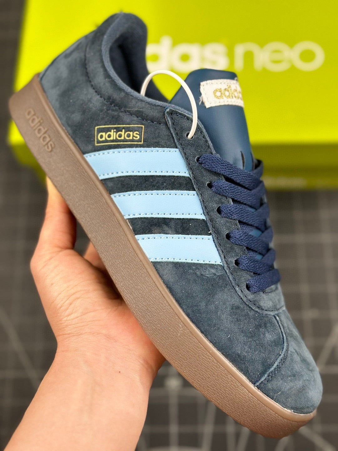 Adidas GAMETALKER Navy JI0495 X1T4