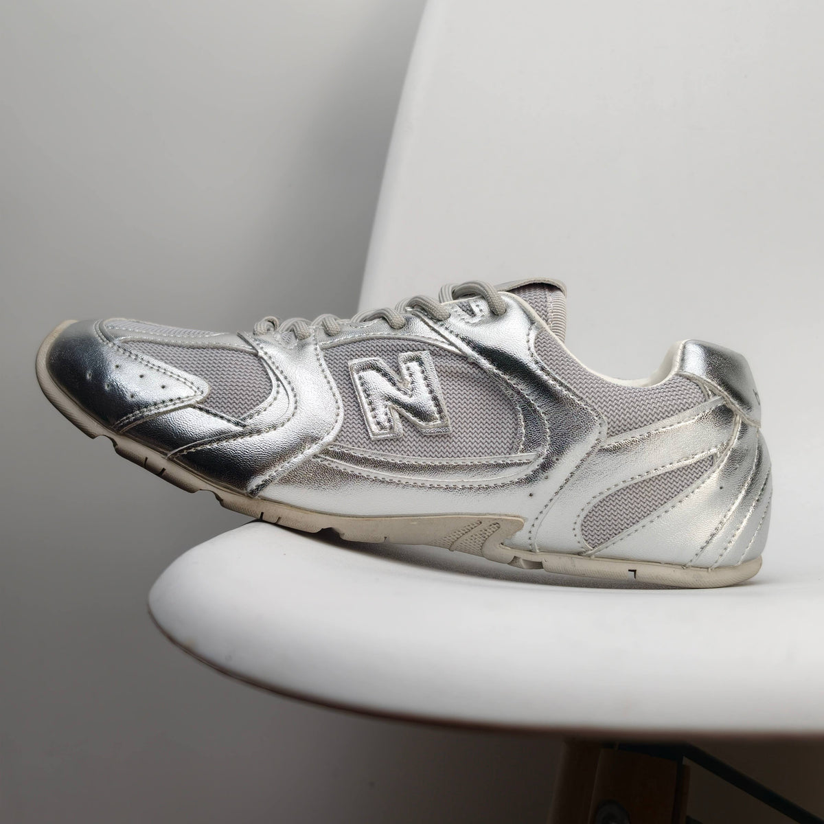 MiuMiu x New Balance 530 SL Silver