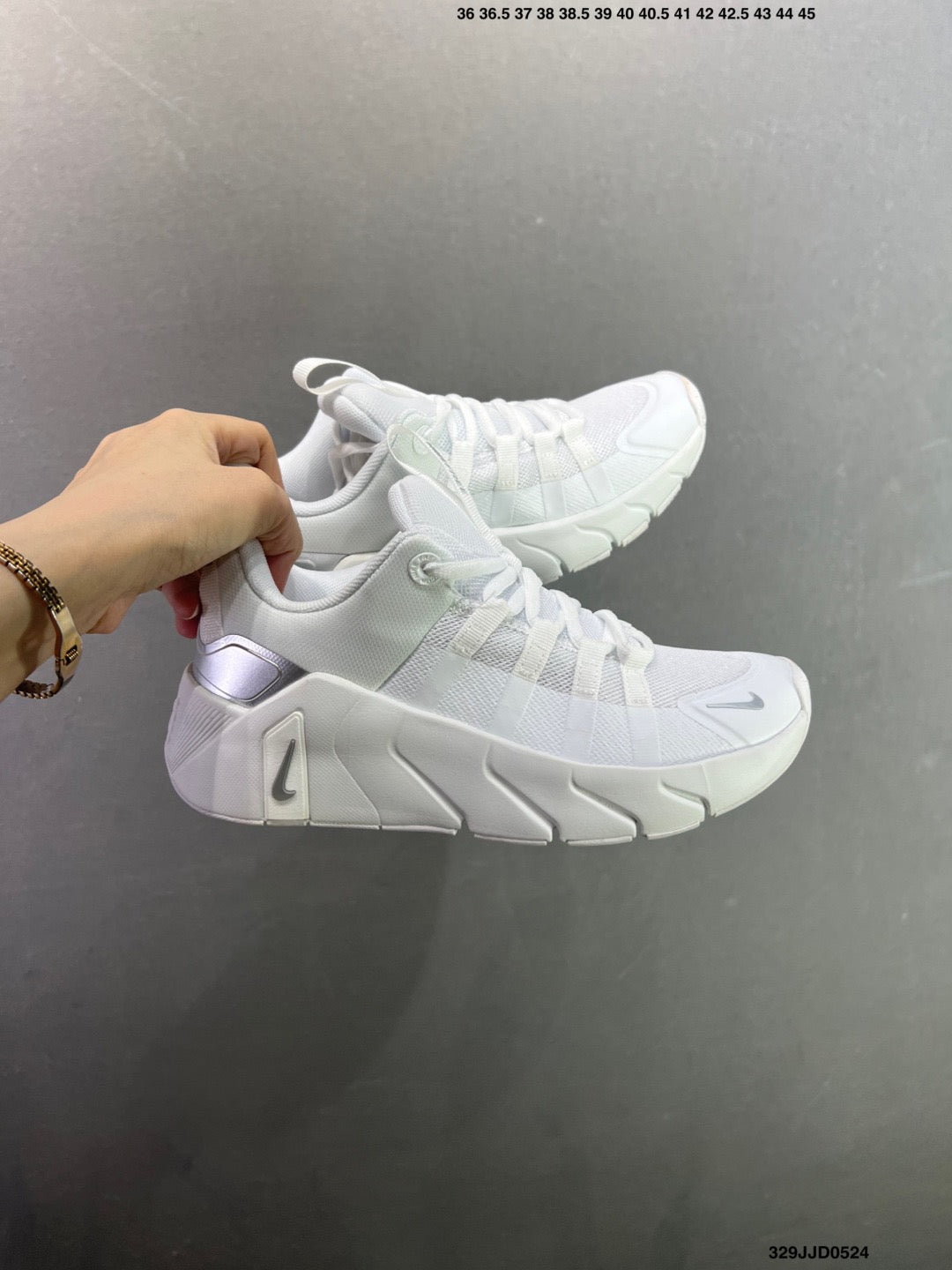 NIKE FREE METCON 7 White-Silver  II7406 003