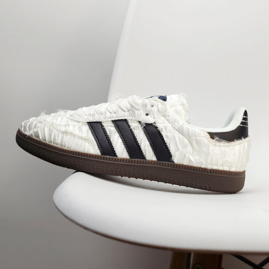 Adidas Originals Samba OG x Caroline SATIN SHOES White JQ4748