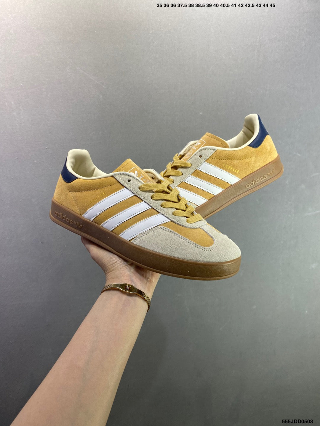 Adidas Originals Gazelle Indoor Yellow JI2717