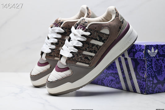 Adidas Originals Forum 2000 Wonder Beige / Bliss / Maroon JS3157