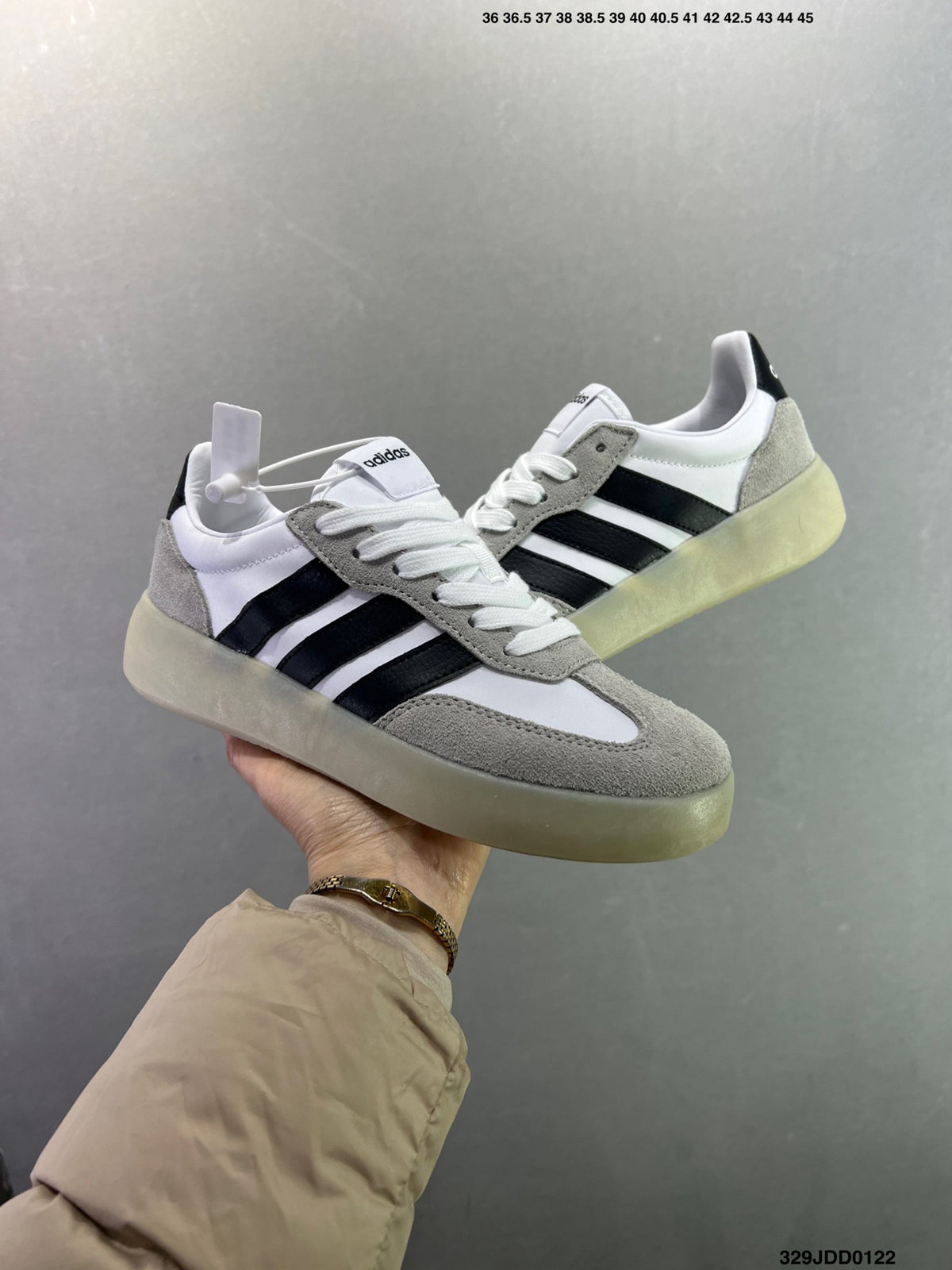 Adidas Barreda Decode  Low Grey-White JI2315