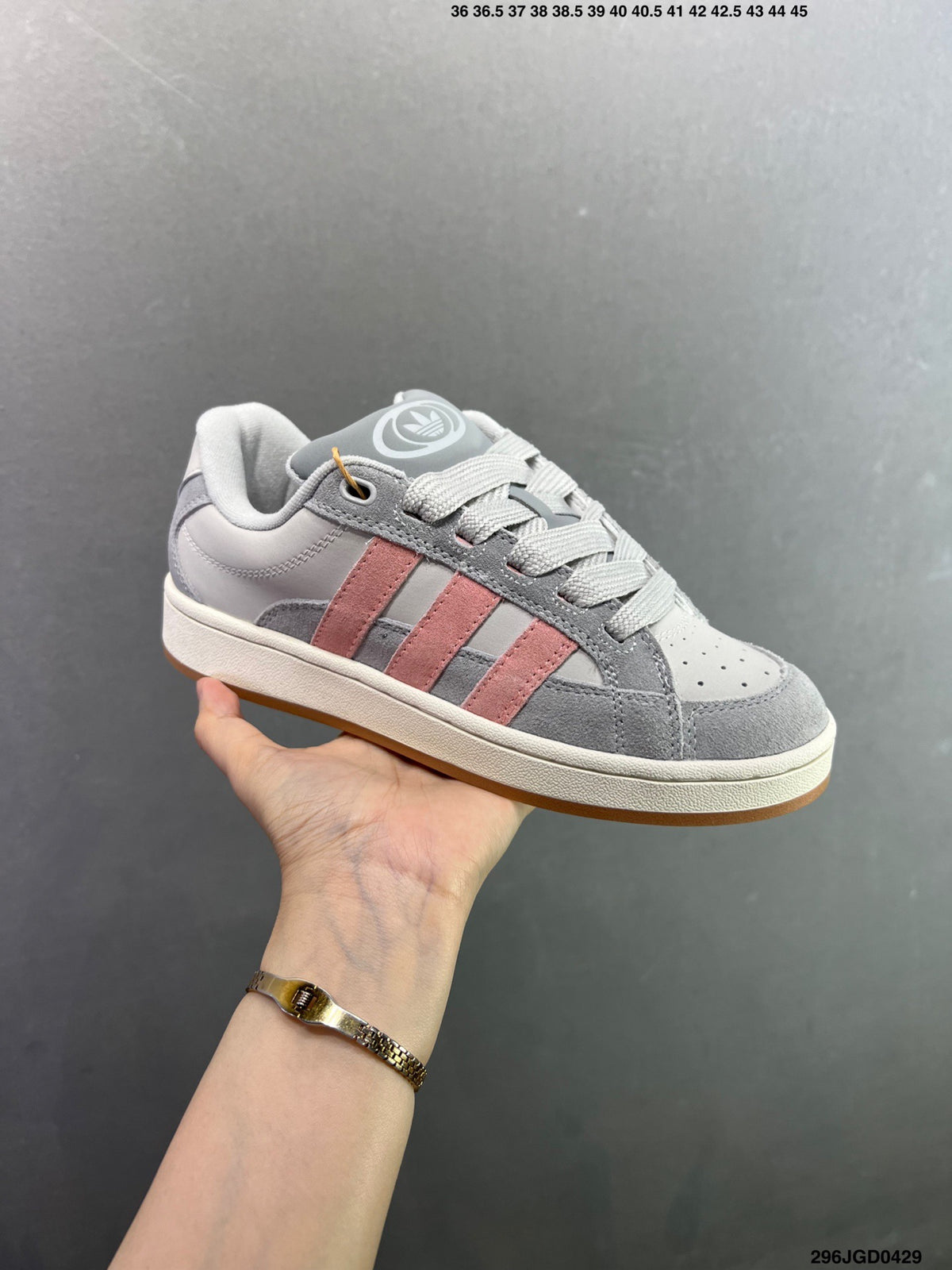 Adidas Originals Campus 00s  Beta 'Grey / Pink' JR8054