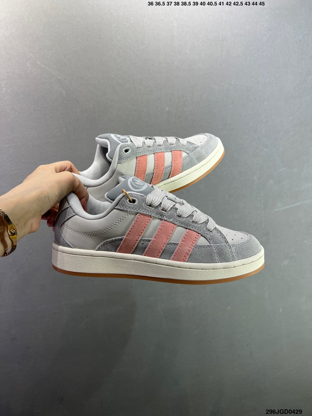 Adidas Originals Campus 00s  Beta 'Grey / Pink' JR8054