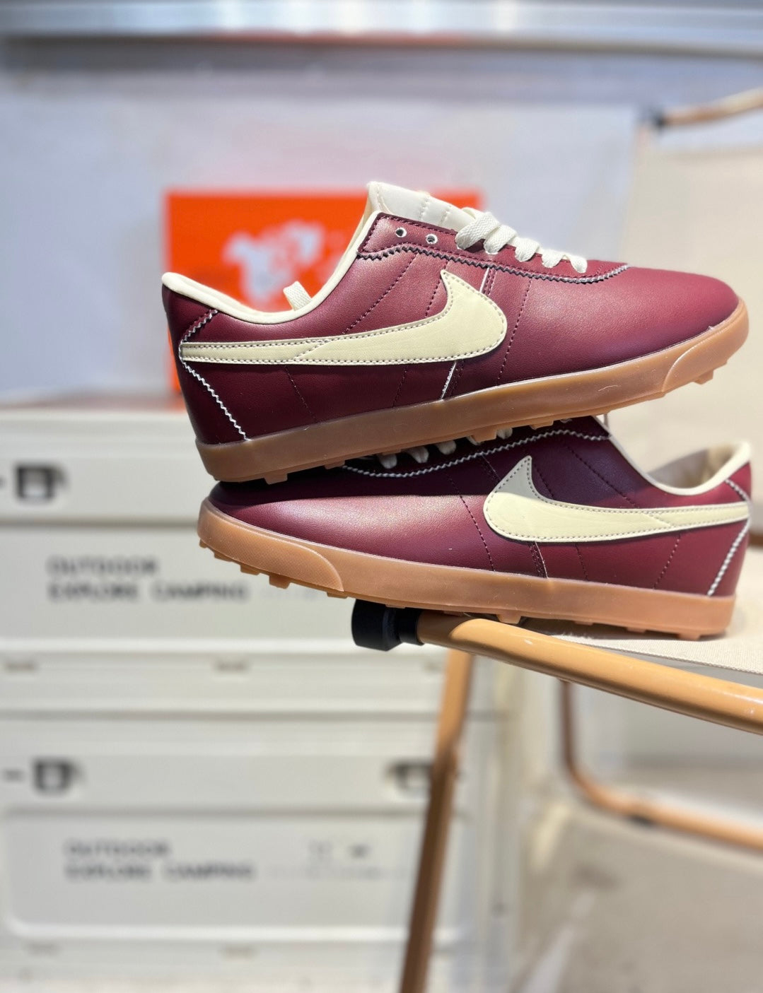 Nike Astrograbber Leather Burgundy  II1259-600