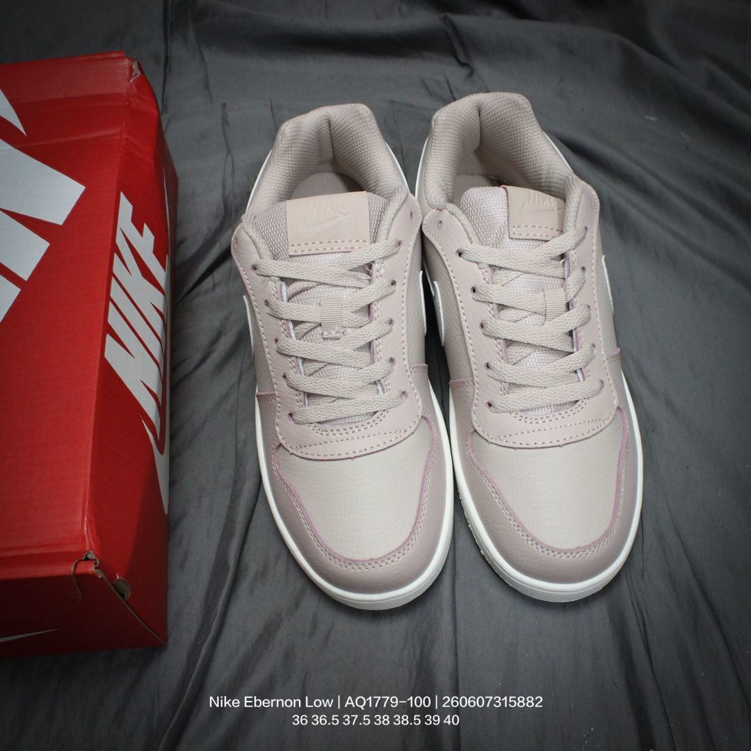 Nike Ebernon Low Premium"White/Black/Wolf Grey" AQ1779-100