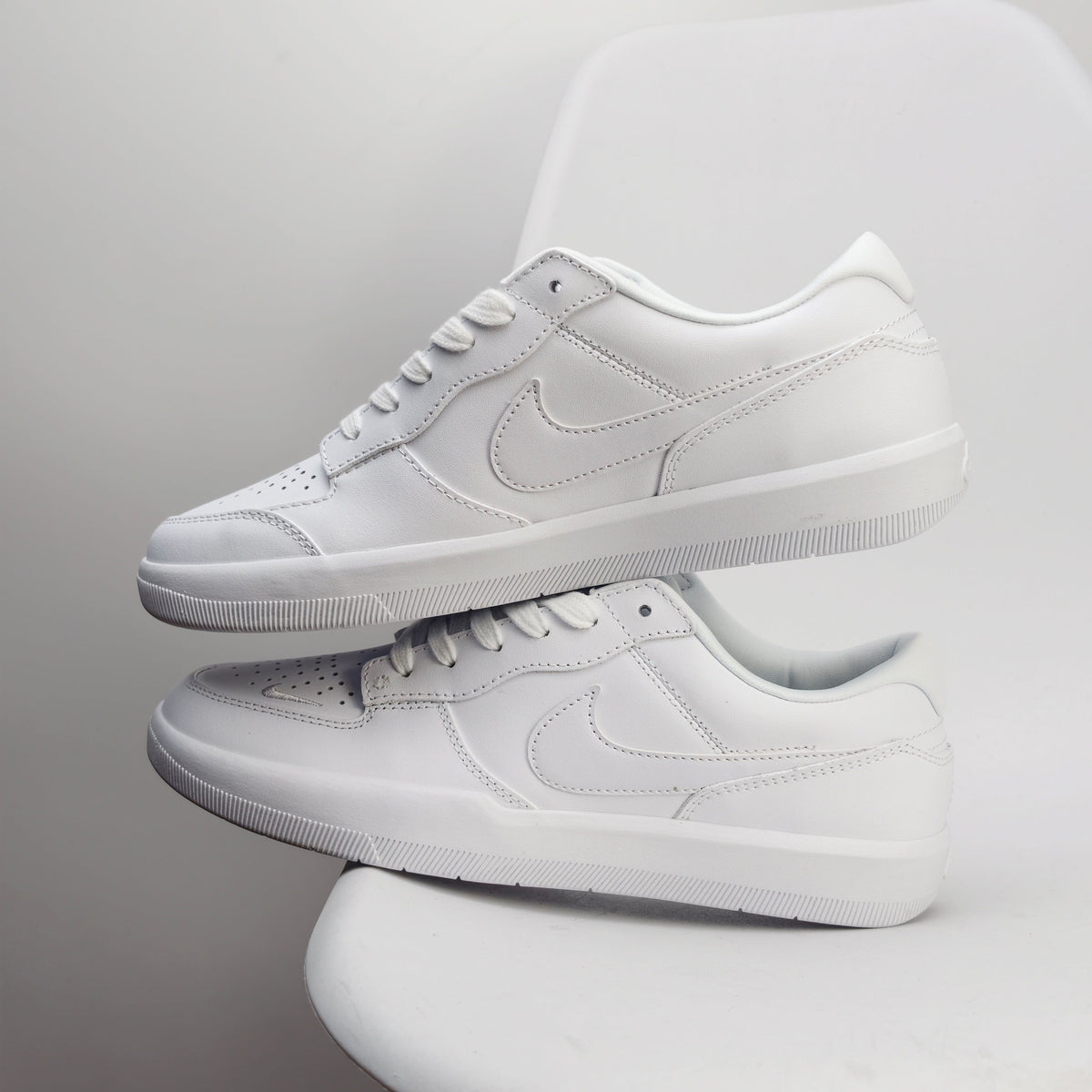Nike SB Force 58  Premium "Triple White" 996JGD