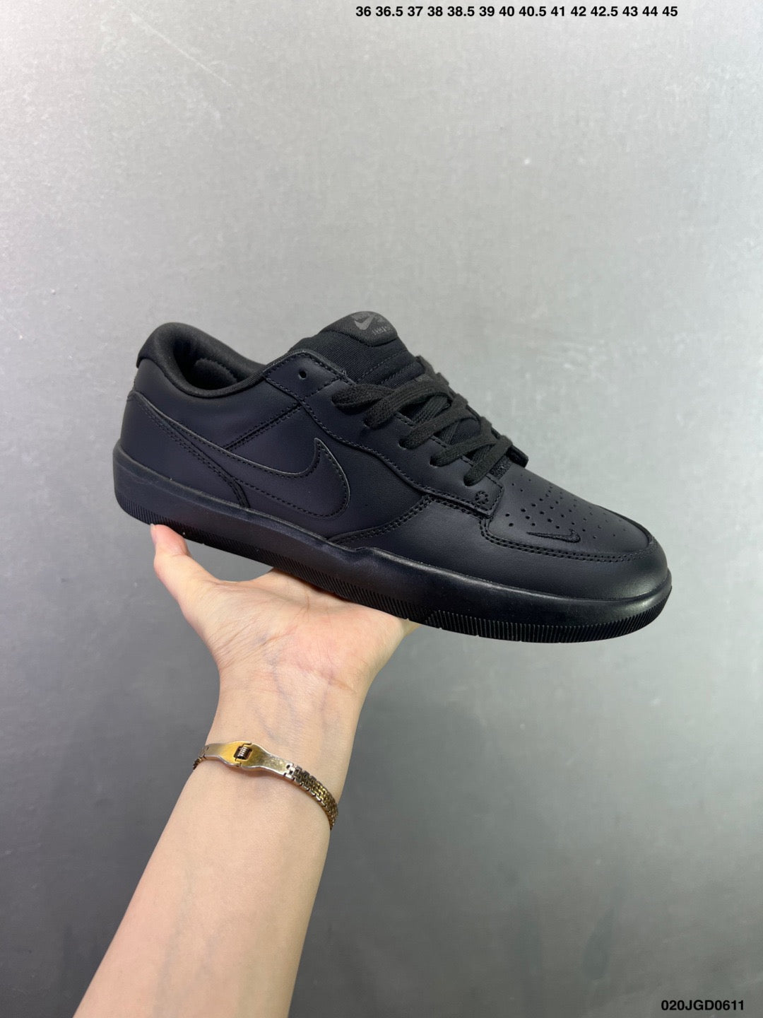 Nike SB Force 58  Premium "Triple Black" DV5477-188