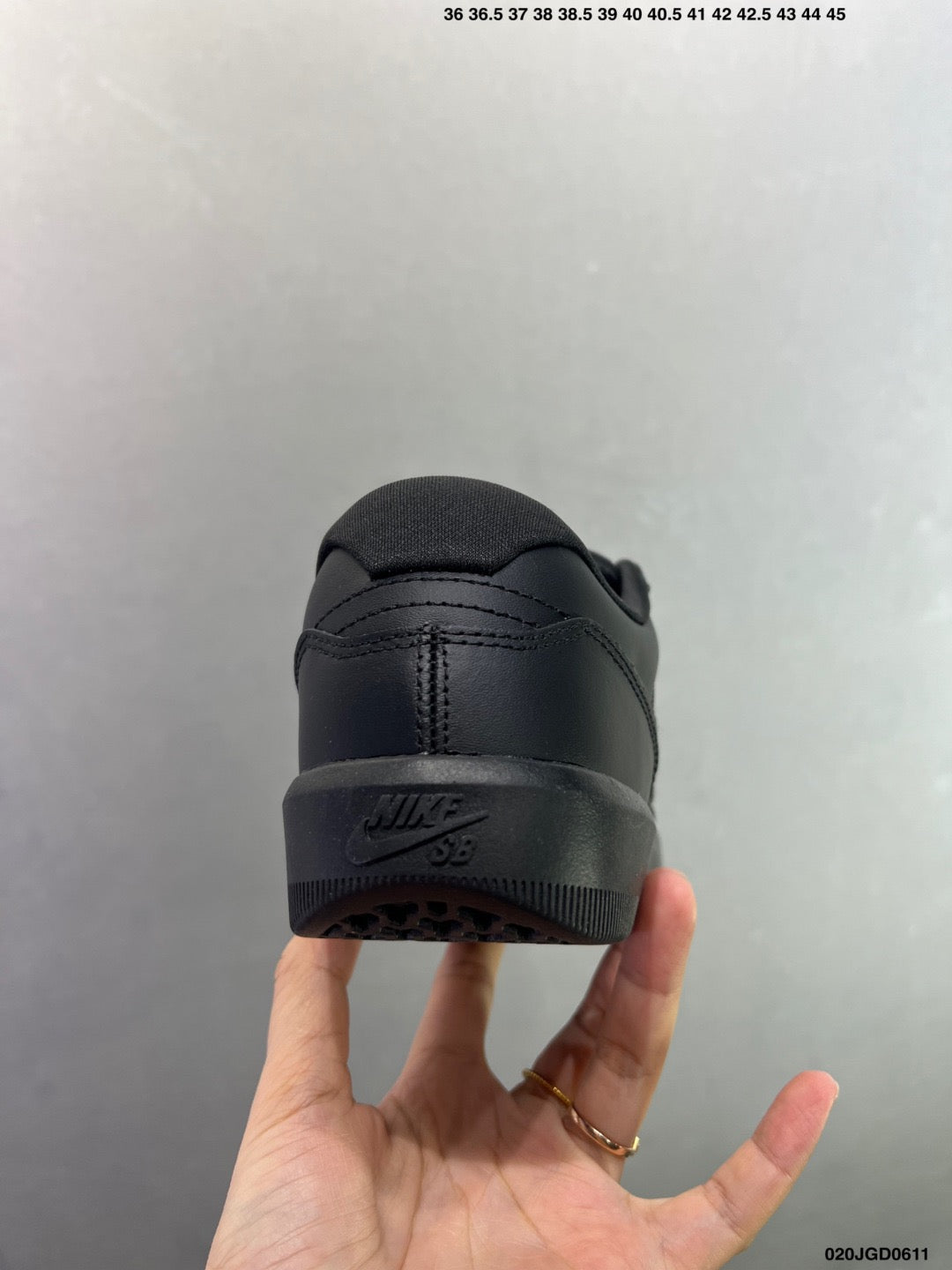 Nike SB Force 58  Premium "Triple Black" DV5477-188