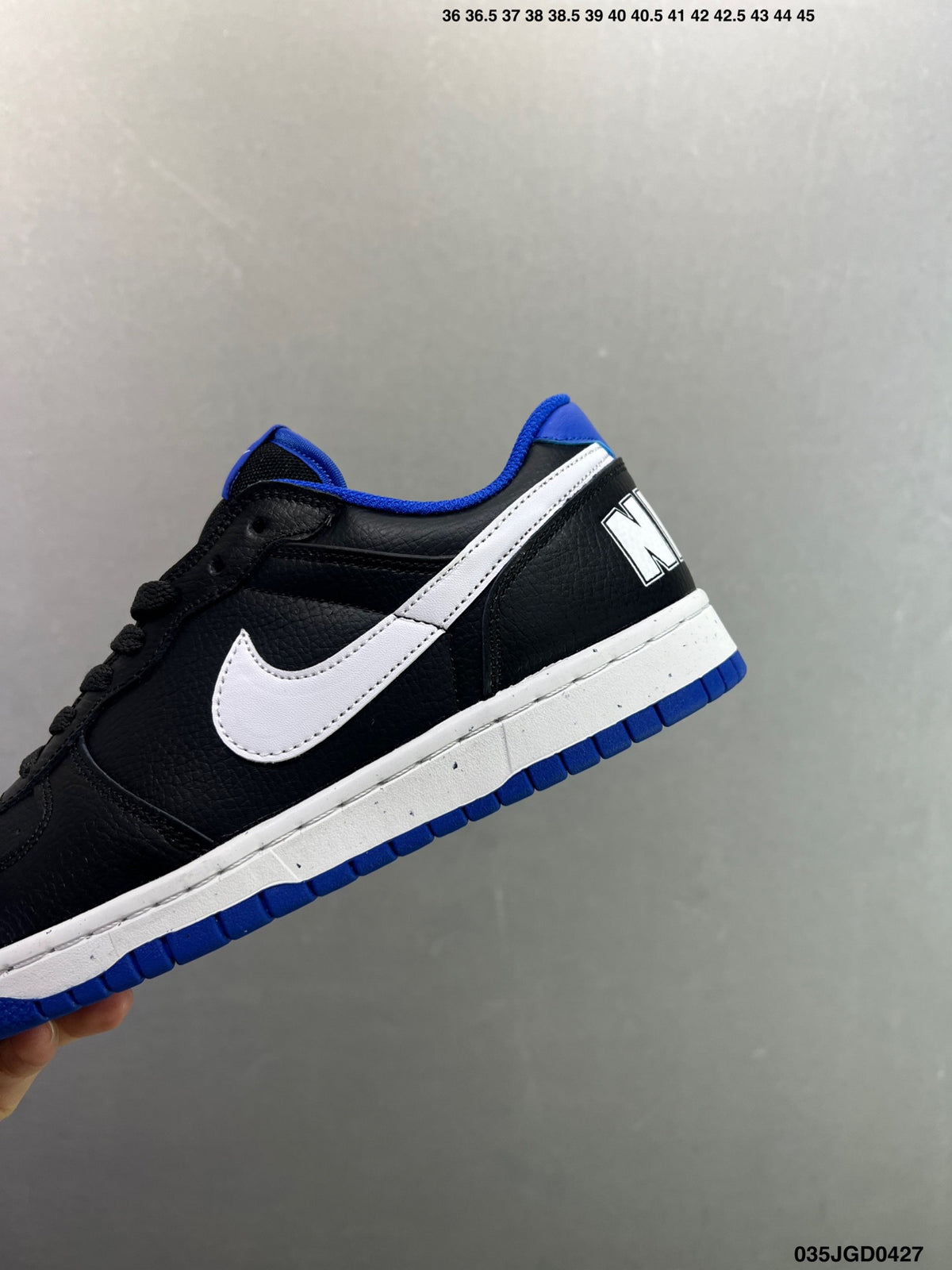 NIKE BIG LOW Black-Blue 355152