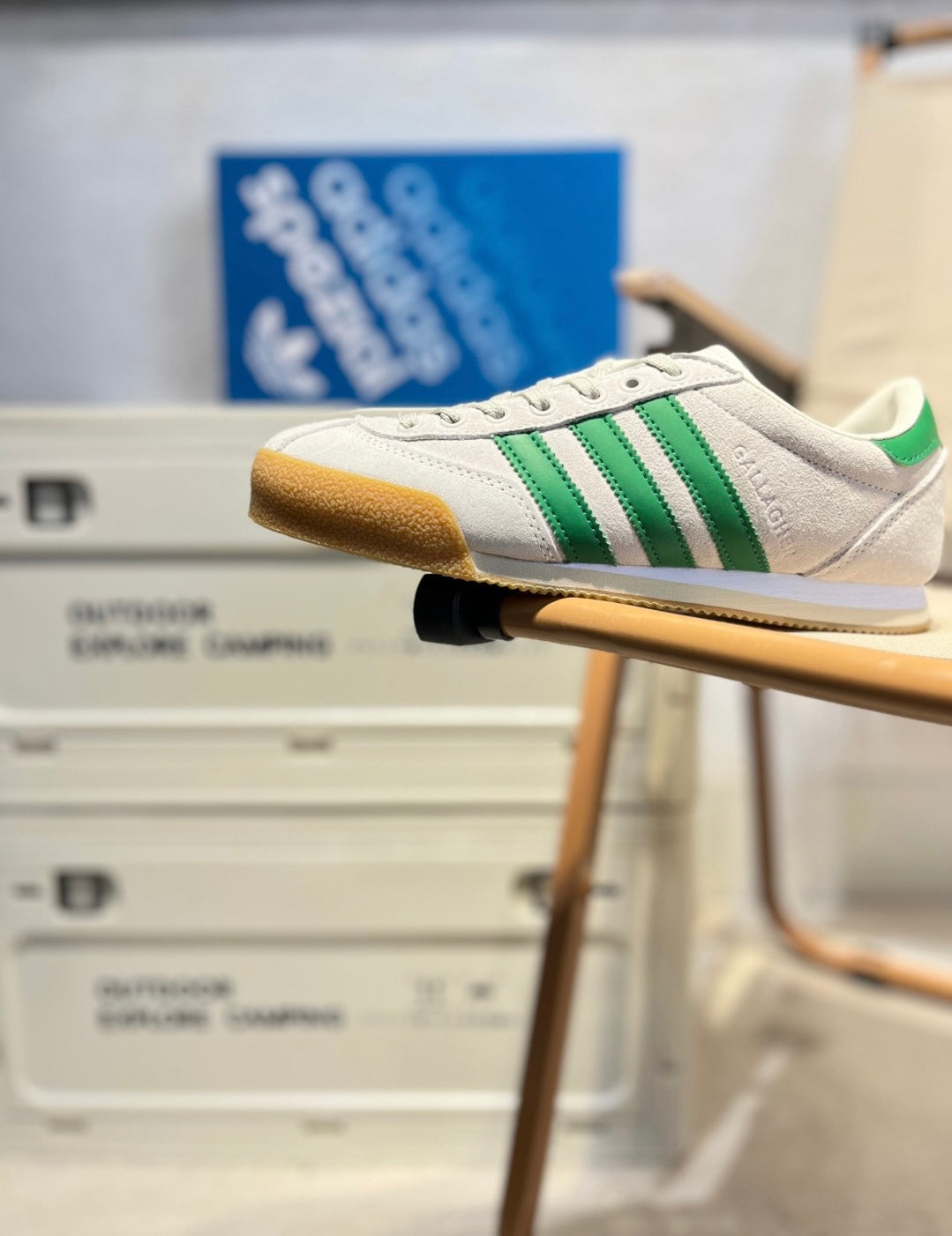 The Liam Gallagher x Adidas LG2 SPZL  Green GW3805