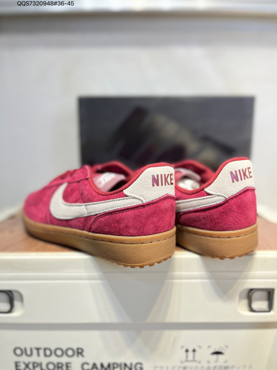 Nike Field General 82 SP”White/Black/Gum” Red  IF0666