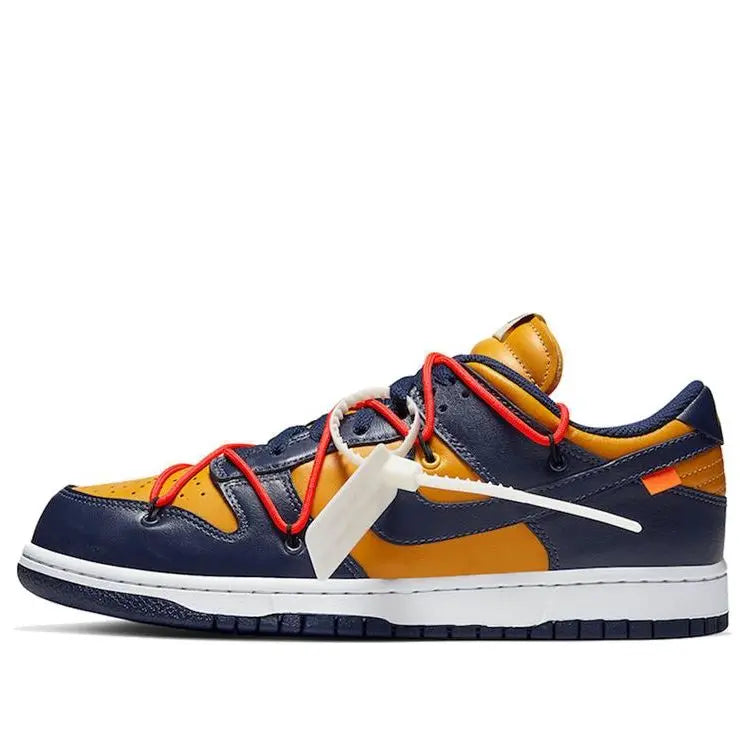Nike Dunk Low LTHR OW Off-White - Michigan CT0856-700