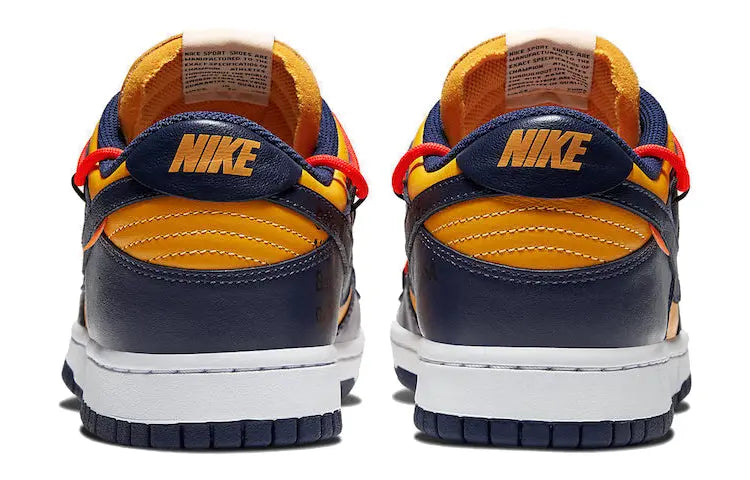 Nike Dunk Low LTHR OW Off-White - Michigan CT0856-700