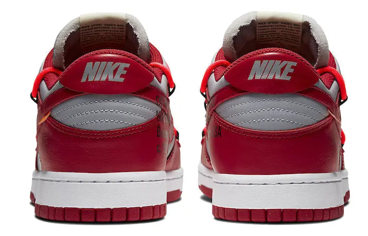 Nike Dunk Low LTHR OW Off-White - University Red CT0856-600