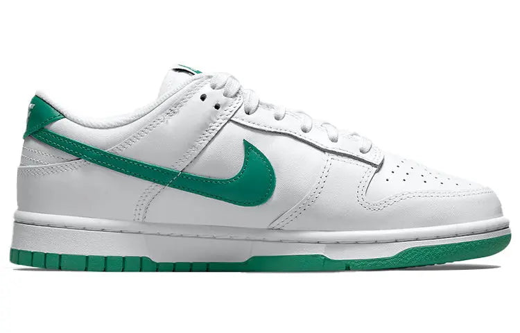 Nike Womens WMNS Dunk Low White Lucky Green DD1503-112