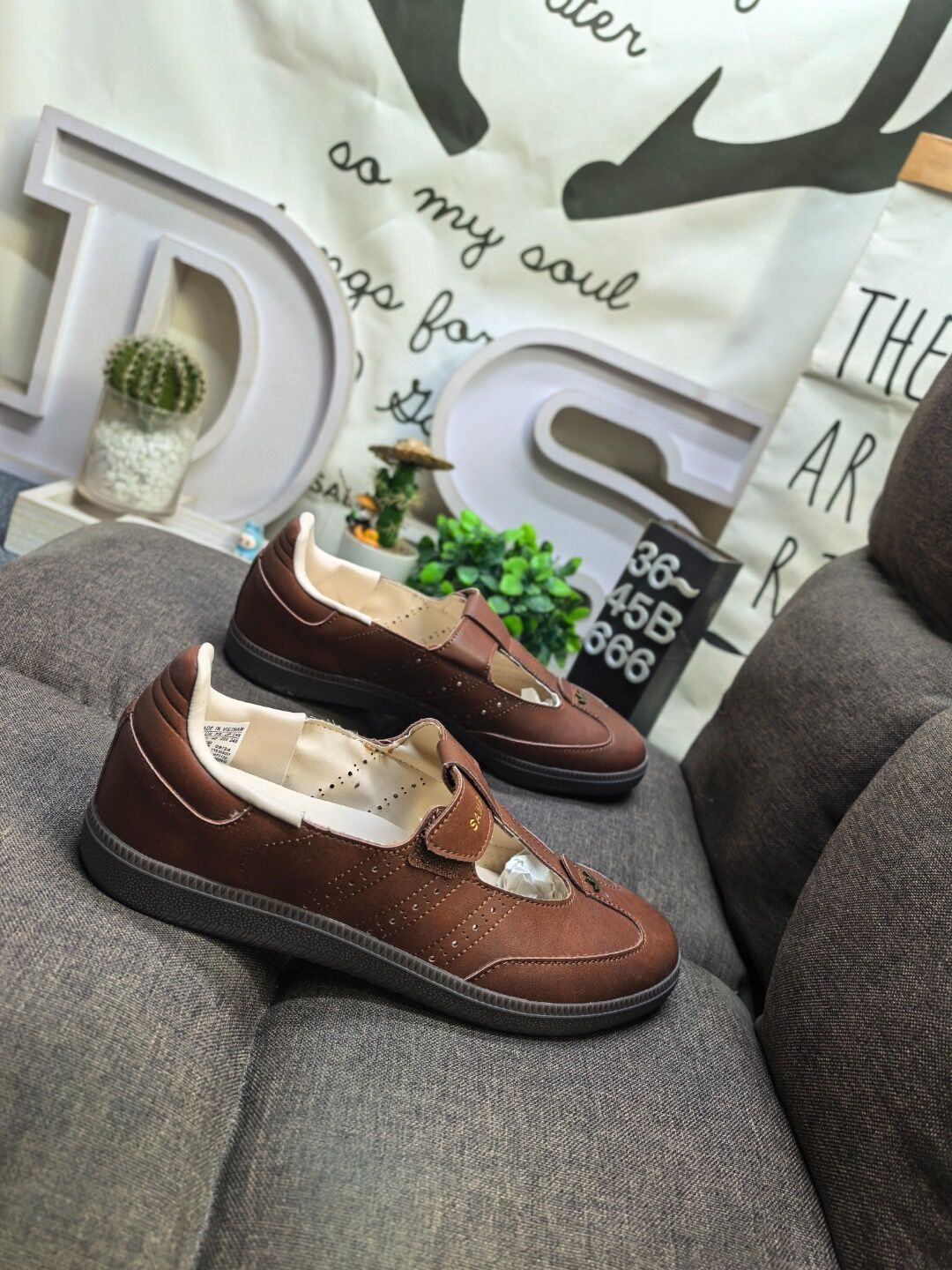 Adidas  SAMBA JANE W Brown DS-666D