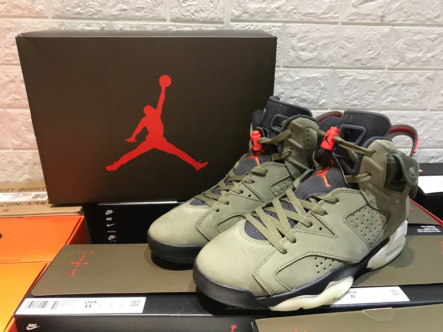 Travis Scott x Air Jordan 6 AJ6TS 3M