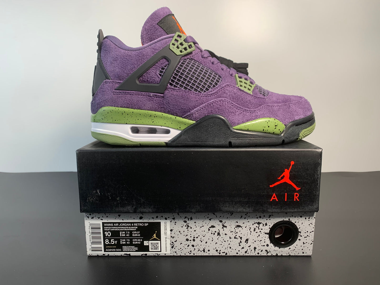 Air Jordan 4 Retro Canyon Purple AQ9129-500