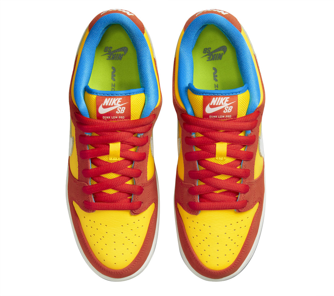 NIKE SB DUNK LOW PRO BART SIMPSON BQ6817-602