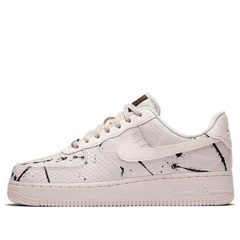 Nike Womens Air Force 1 Low LX 'Phantom Snakeskin' Phantom/Phantom-Black-Summit White 898889-007 KICKSOVER