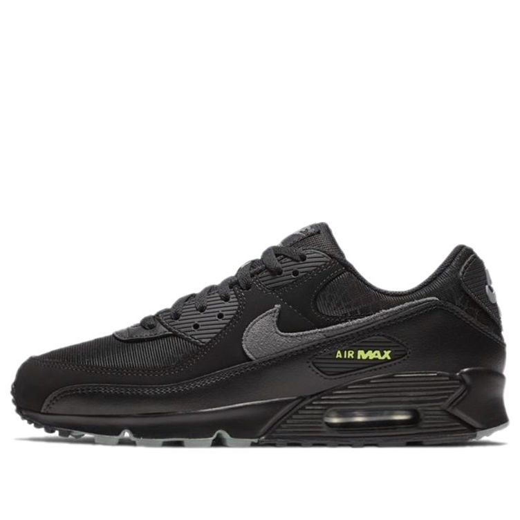 Nike Air Max 90 'Halloween' Black/Grey/Volt DC3892-001 KICKSOVER