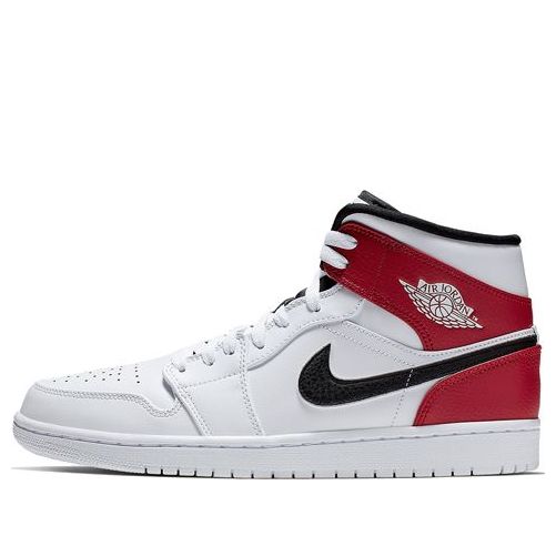 Air Jordan 1 Mid White 554724-116