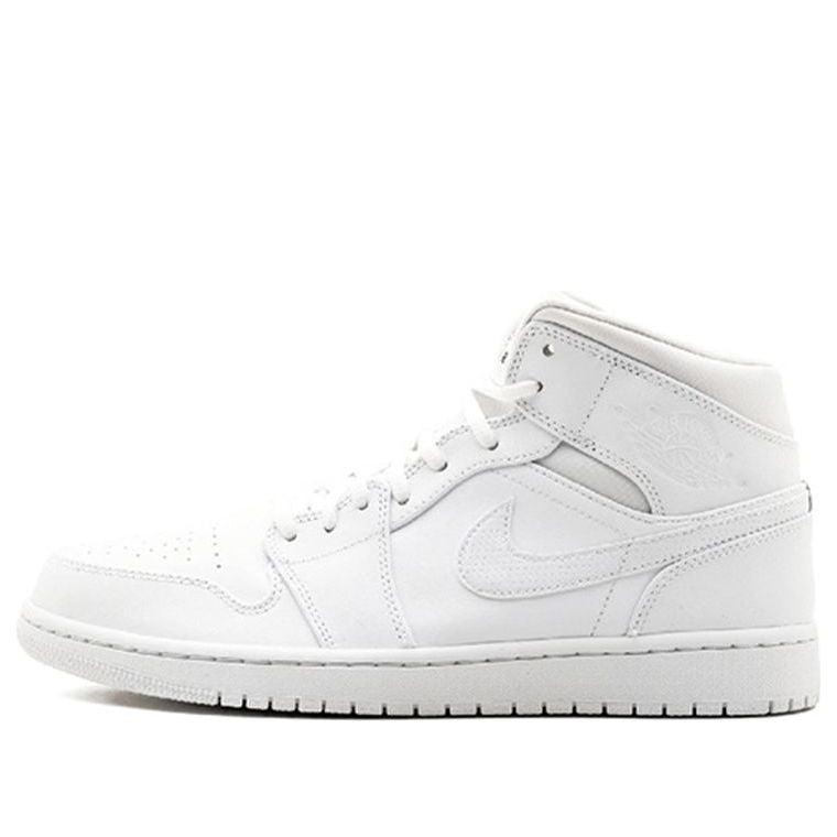 Air Jordan 1 Mid White 554724-110