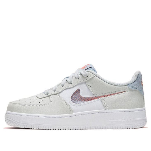 Nike Air Force 1 Low'Transparent White Swoosh' GS CJ4093-001 KICKSOVER