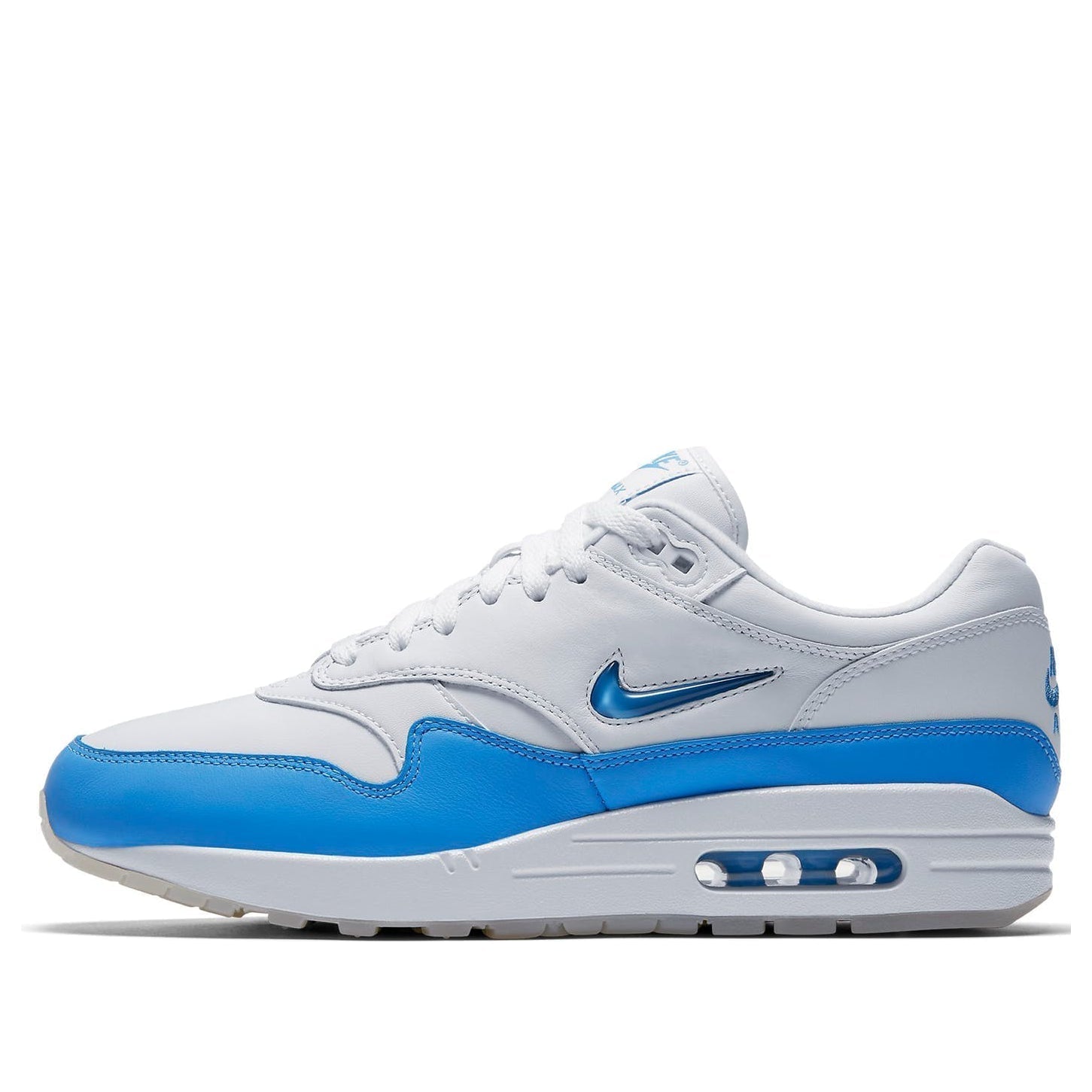 Nike Air Max 1 Premium SC Jewel 'University Blue' White/University Blue 918354-102 KICKSOVER