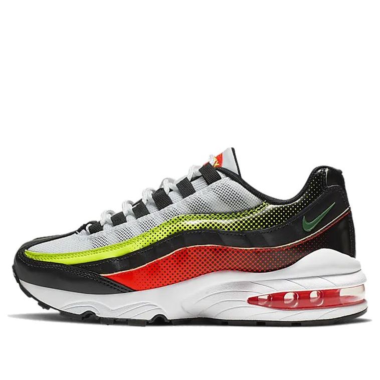 Nike Air Max 95 RF'Neon Collection' GS Black/Total Crimson-Volt-Aloe Verde AV5138-001 sneakmarks