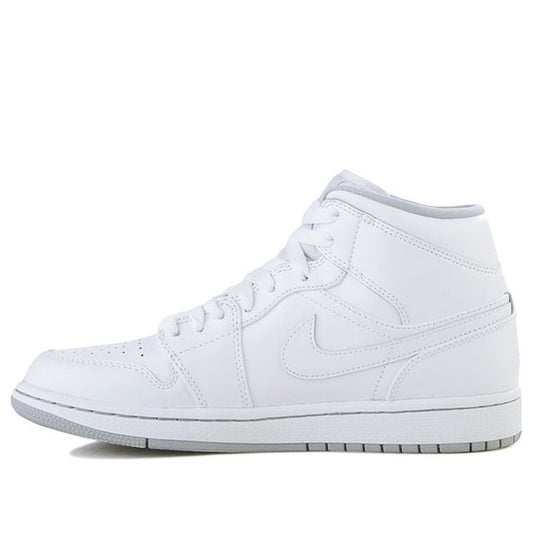 Air Jordan 1 Mid White Wolf Grey 554724-112