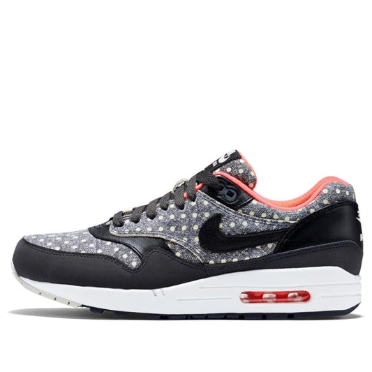 Nike Air Max 1 LTR Leather PRM Grey Polka Dot 705282-002 KICKSOVER