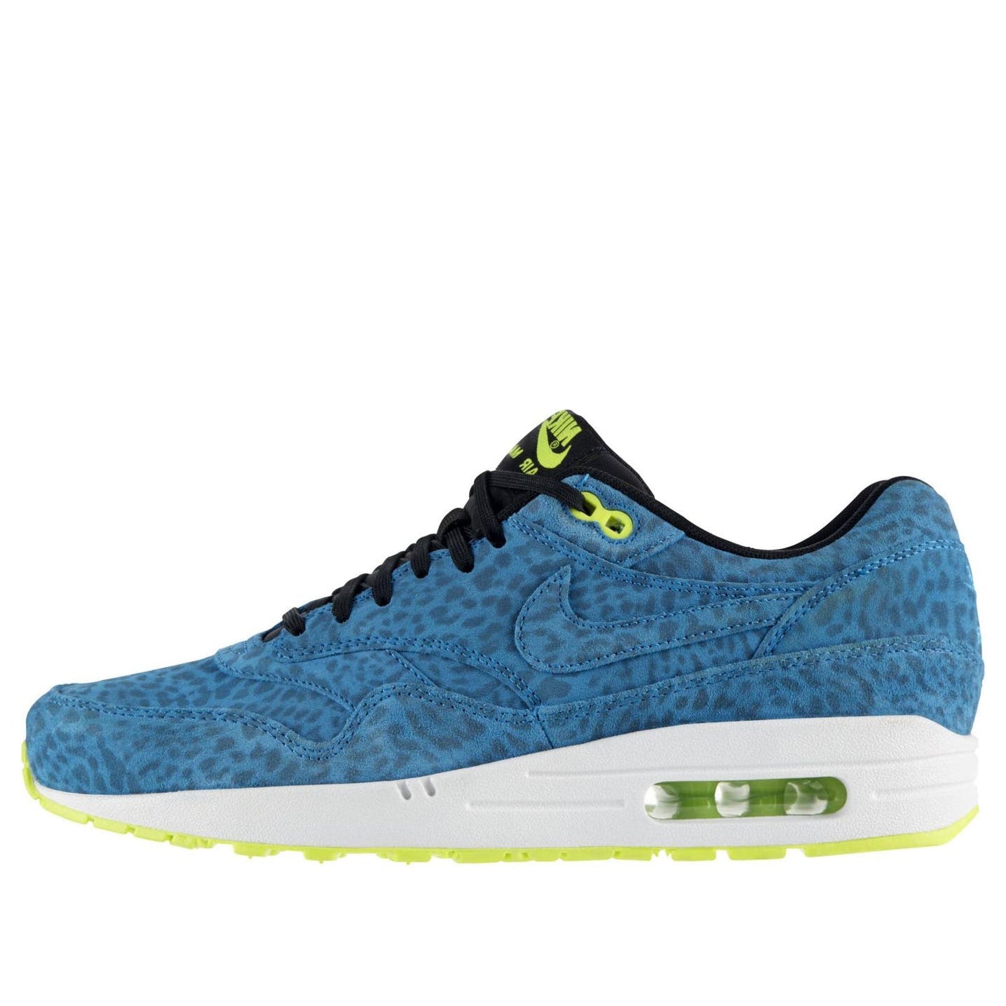 Air Max 1 Fb 'Blue Leopard' Current Blue/Current Blue/Black/Volt 579920-440 KICKSOVER