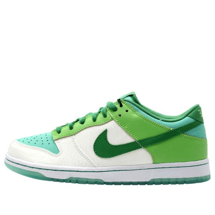 Nike Dunk Low Gs 'Glow In The Dark' White/Classic Green-Radient Green-Azure 310569-131